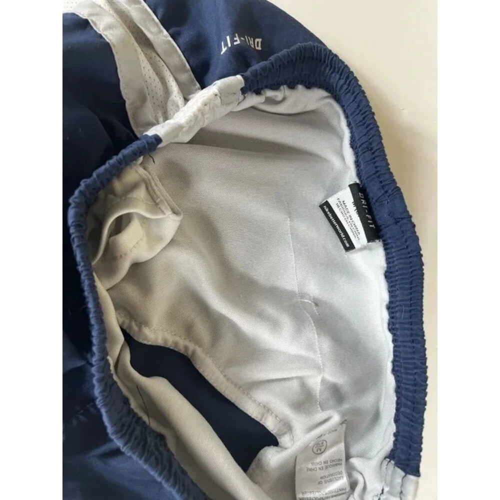 Nike Dri Fit PSU Penn State Nittany Lions Shorts Blue Girls Youth Medium (8-10)